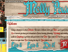 Tablet Screenshot of mollypowell.com